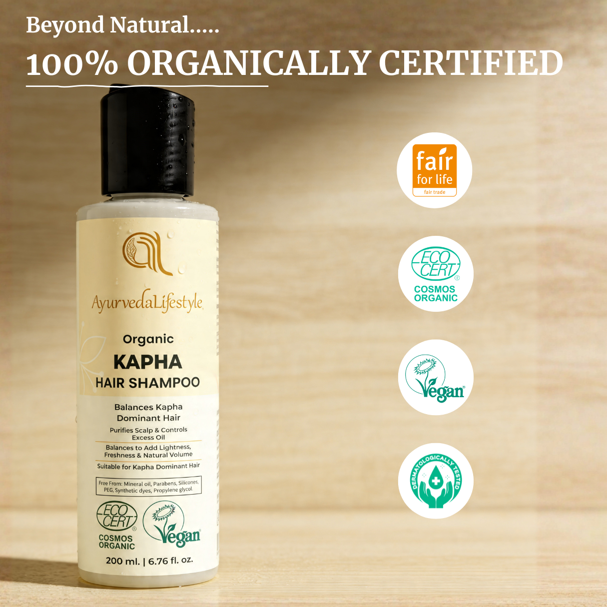 Organic KAPHA Liquid Hair Shampoo