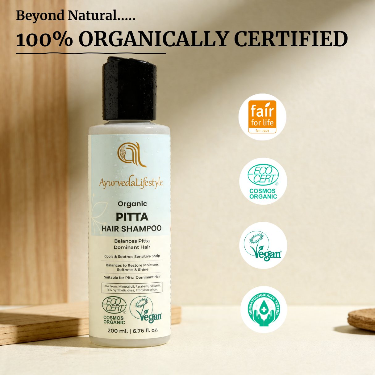 Organic PITTA Liquid Hair Shampoo