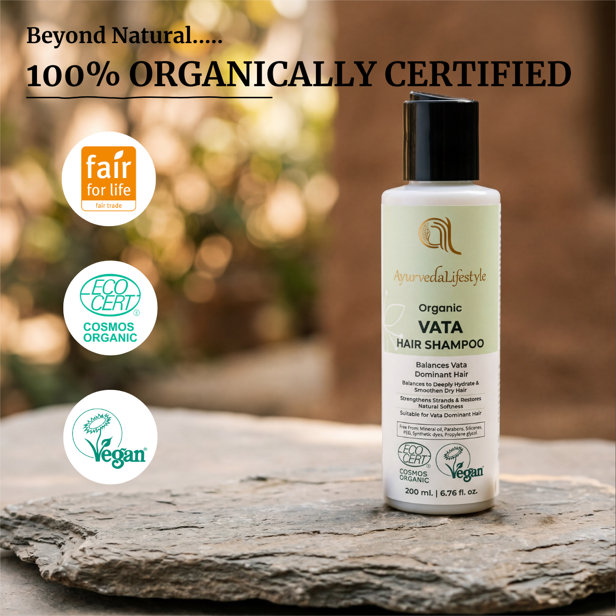 Organic VATA Liquid Hair Shampoo