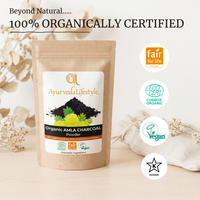 Organic AMLA CHARCOAL Powder