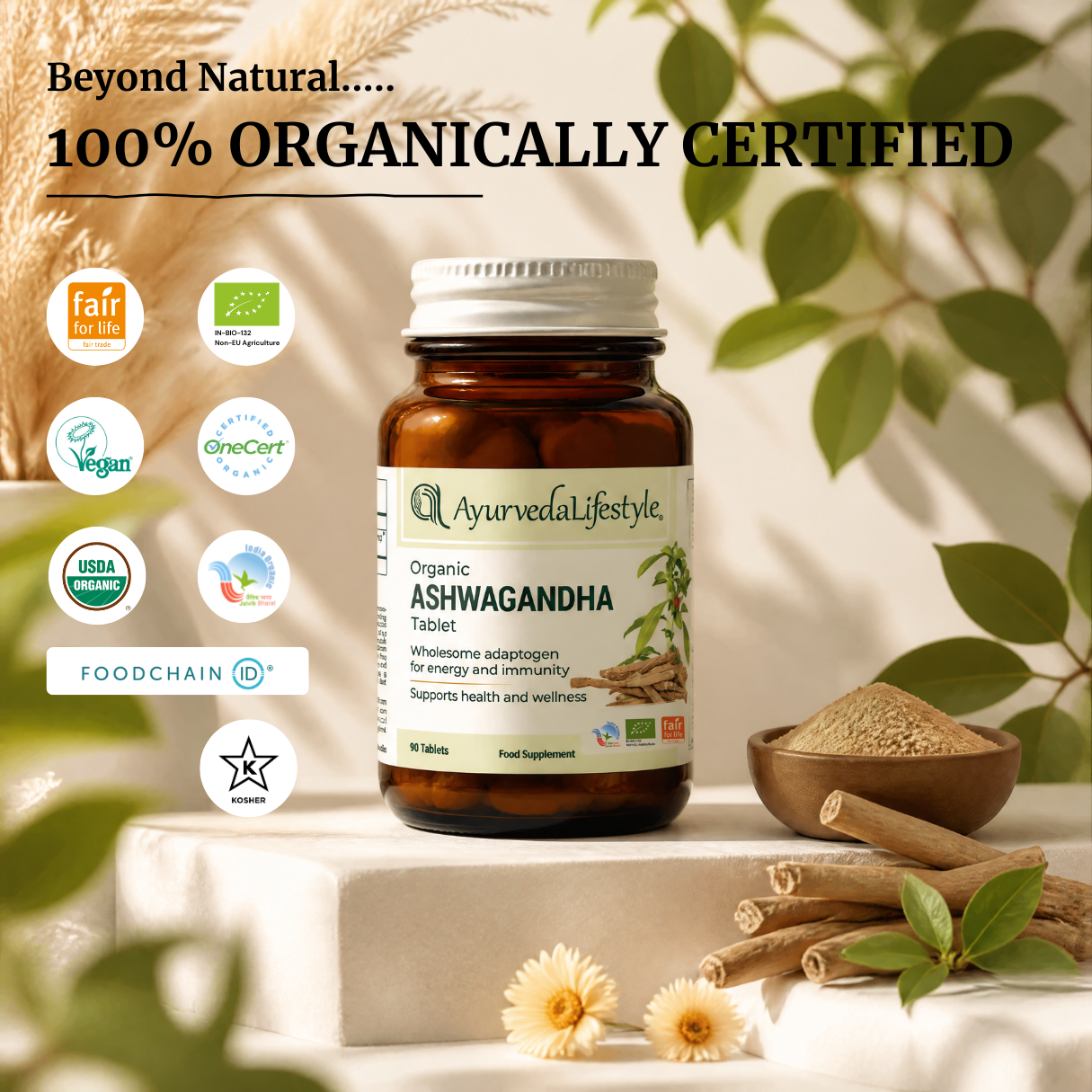 Organic ASHWAGANDHA Tablet