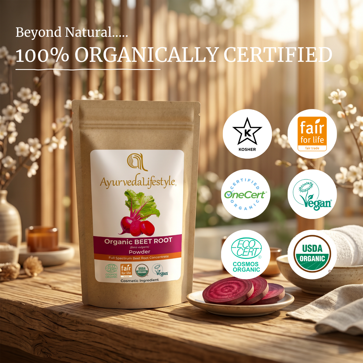 Organic BEETROOT Powder