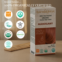 Organic Hair Color - MAHOGANY
