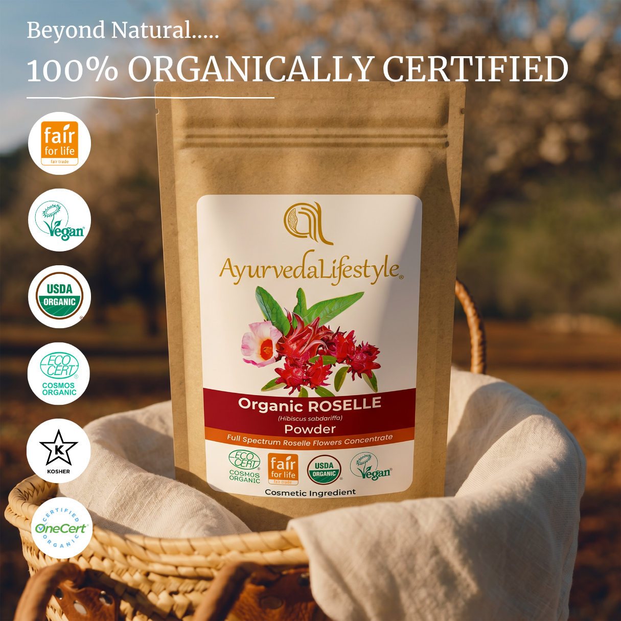 Organic ROSELLE Powder