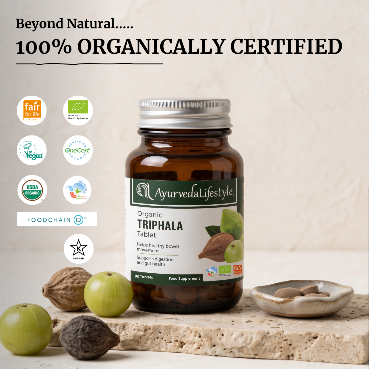 Organic TRIPHALA Tablet