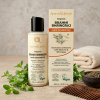 Organic BRAHMI BHRINGRAJ Liquid Hair Shampoo