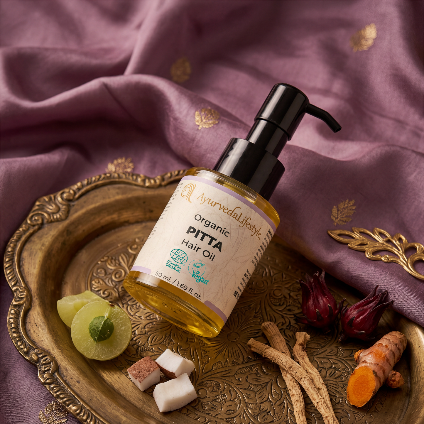 Organic PITTA Hair Oil