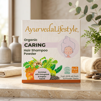 Organic CARING Hair Shampoo Powder