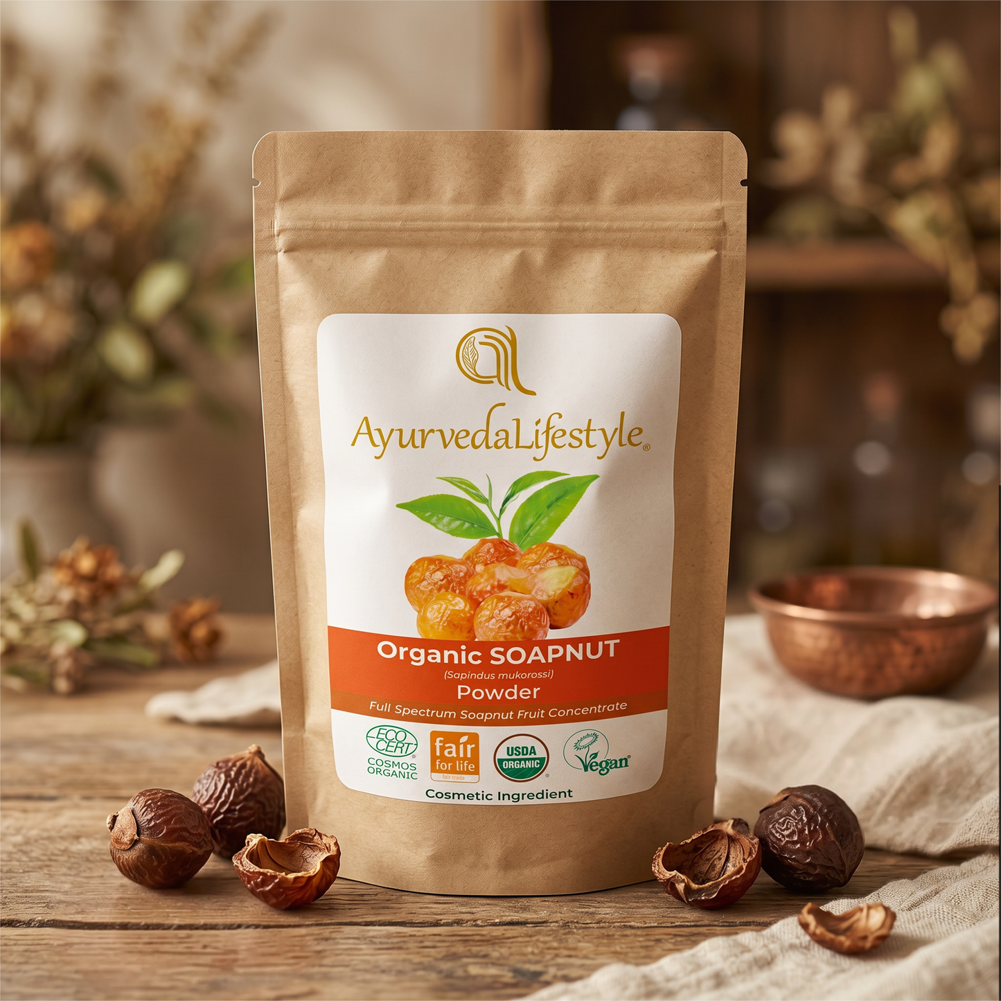 Organic SOAPNUT Powder