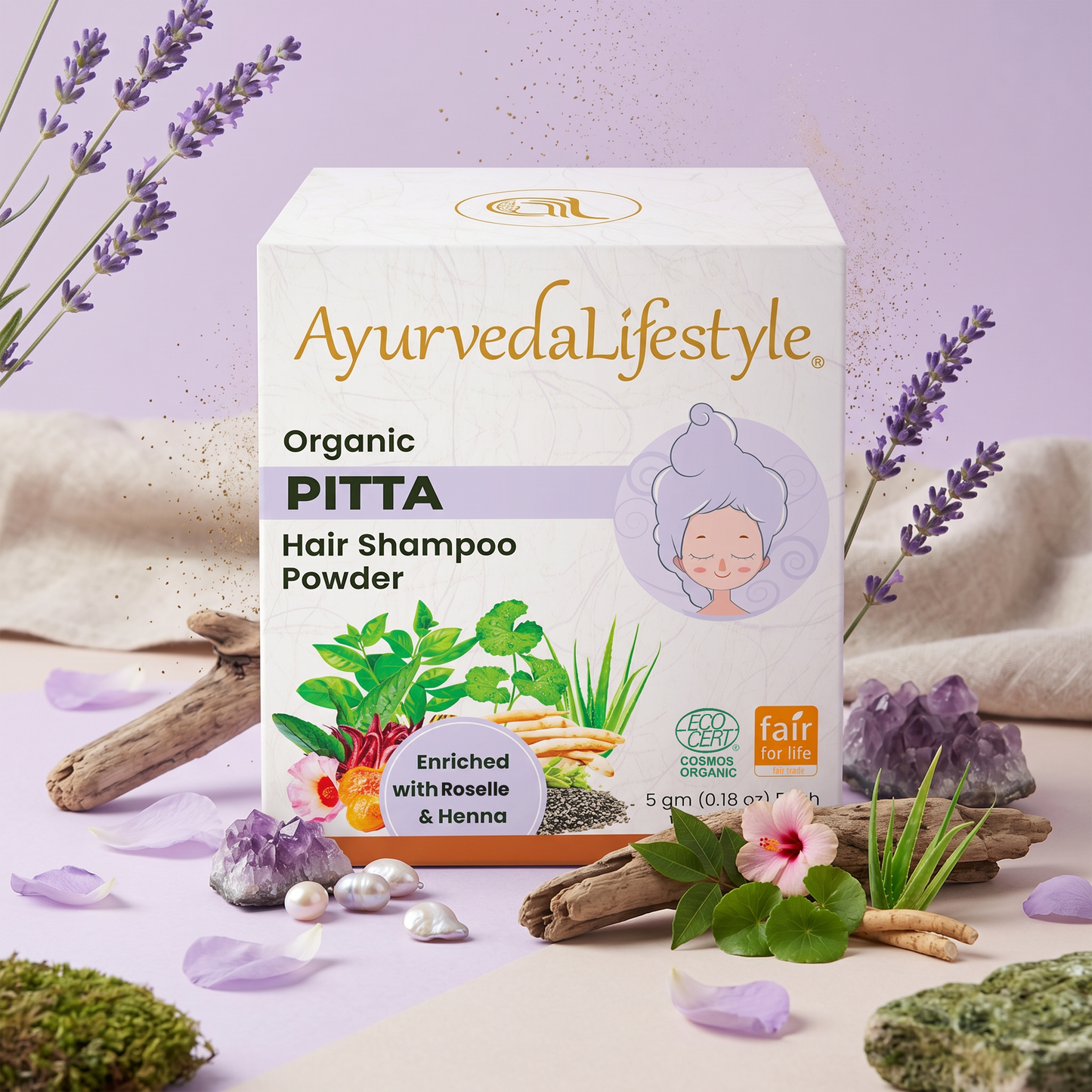 Organic PITTA Hair Shampoo Powder
