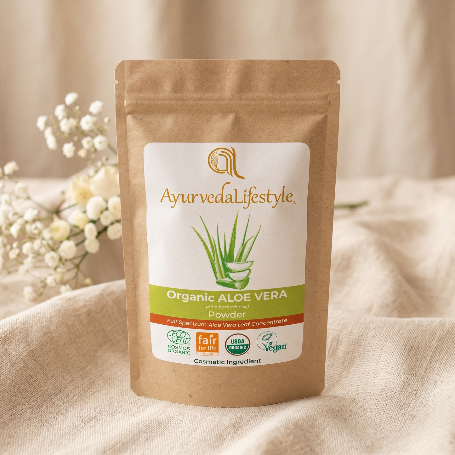 Organic ALOE VERA Powder