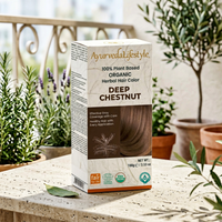Organic Hair Color - DEEP CHESTNUT