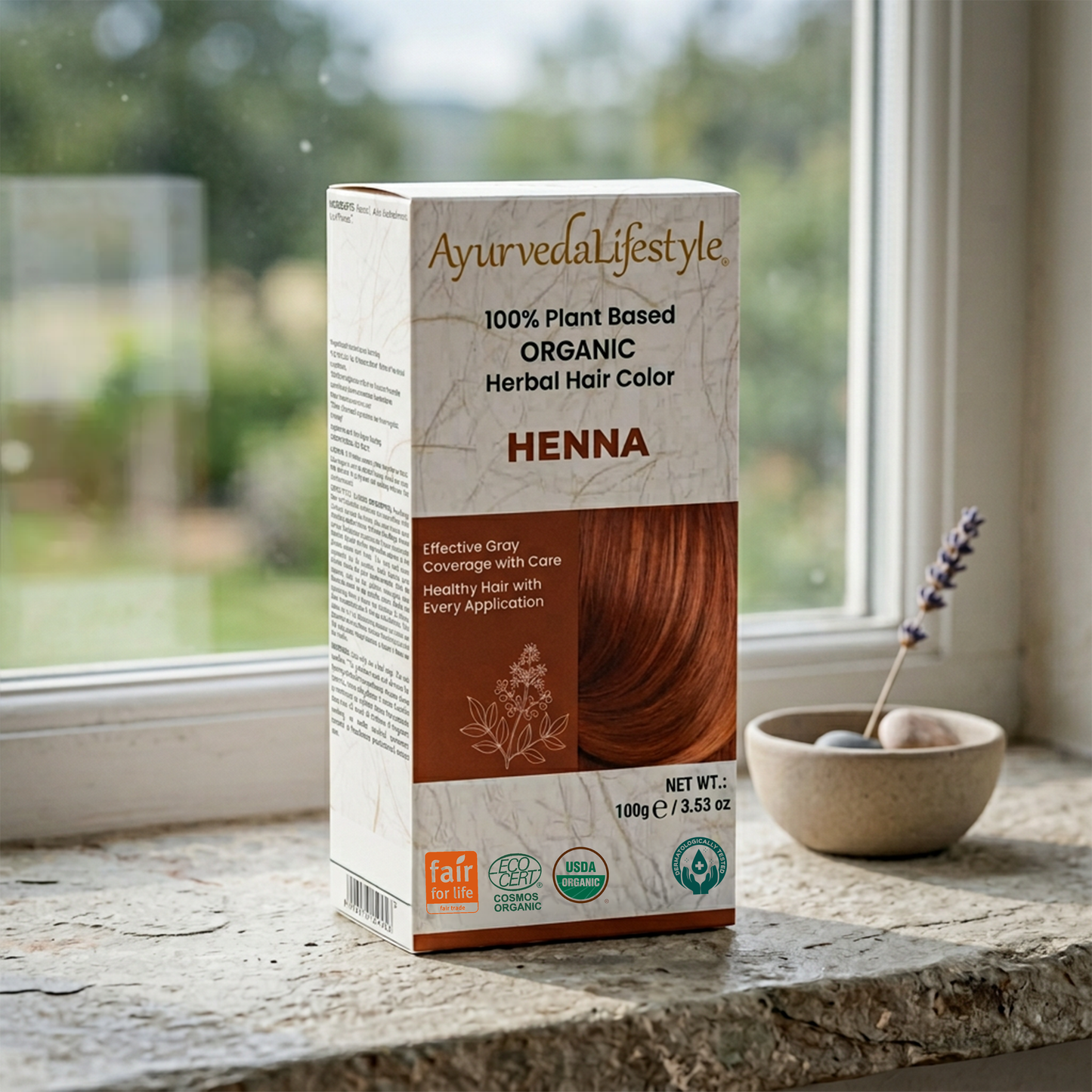 Organic Hair Color - HENNA