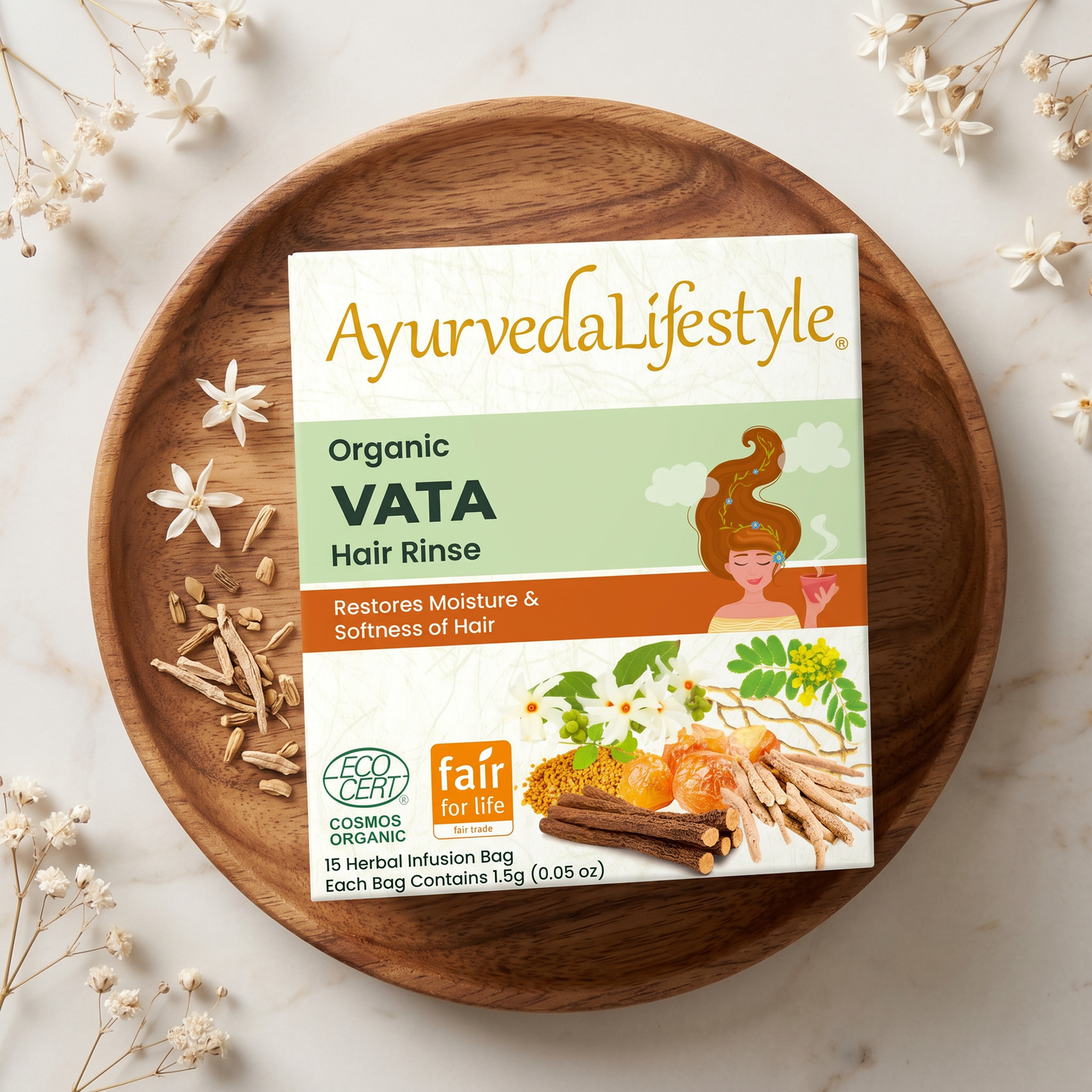 Organic VATA Hair Rinse