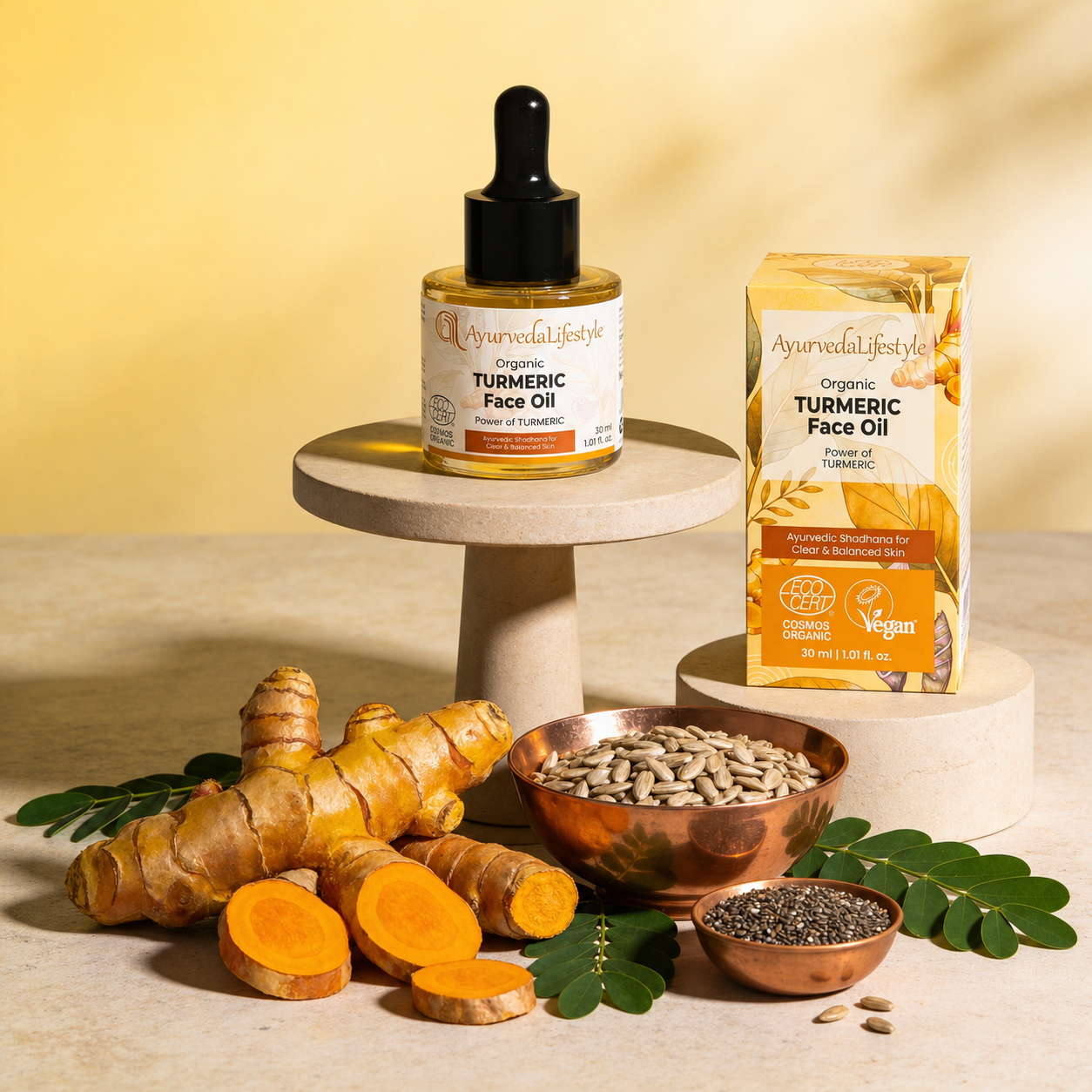 Organic TURMERIC Face Oil