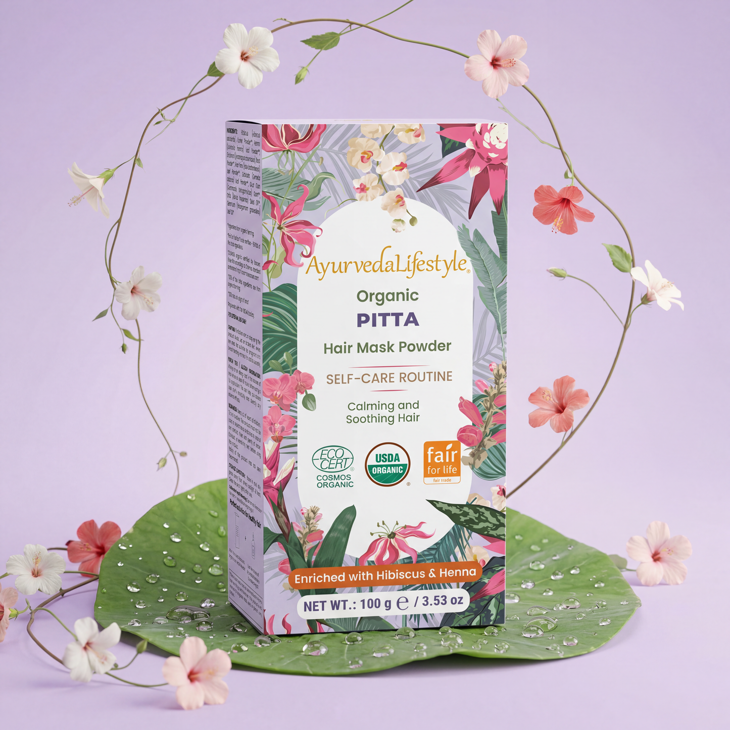 Organic PITTA Hair Mask Powder