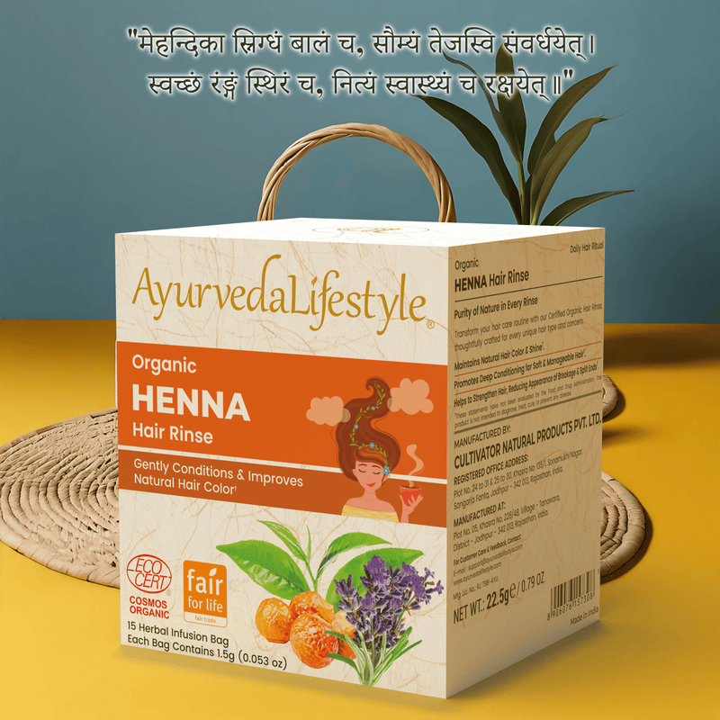 Organic HENNA Hair Rinse alternate